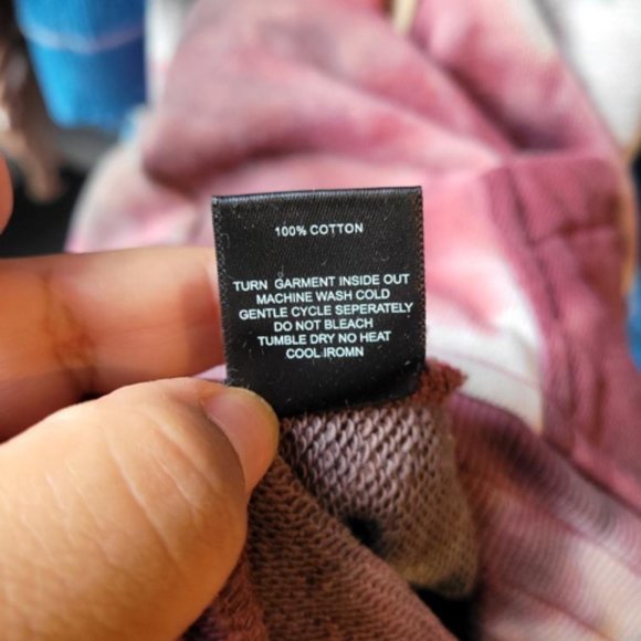 WELL KNOWN STUDIOS TIE DYE SZ M SWEATSHIRT - Picture 4 of 4